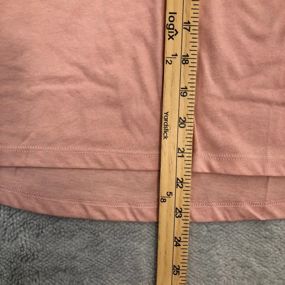 Children's Place Long Sleeve Raglan Tee Girl XXL 16 Pink Solid Crew Neck Top NEW